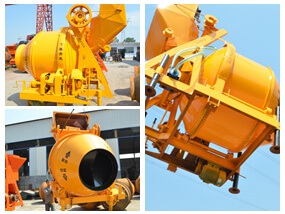 DASION Delivered JZC Concrete Mixer To Ghana