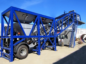 Mobile Concrete Batching Plant